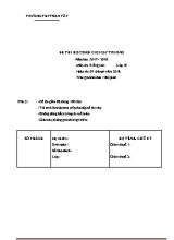 Bài thi học sinh giỏi cấp trường môn Tiếng Anh Lớp 10 - Năm học 2017-2018 - Trường THPT Sơn Tây